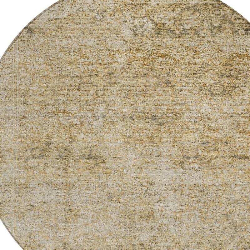 HomeRoots Abstract Traditional Rectangle Outdoor Rug