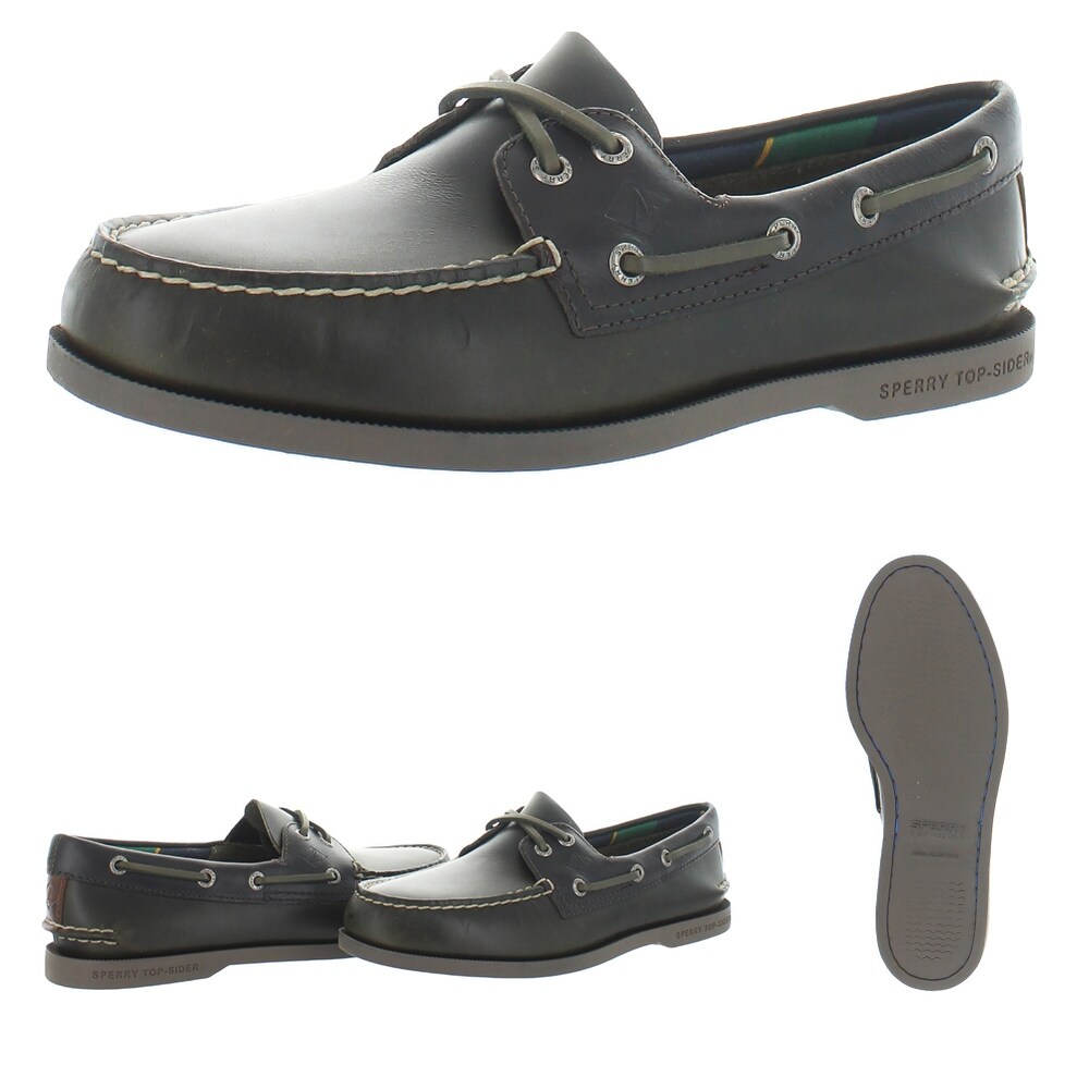 Men's authentic original plush varsity boat shoe clearance