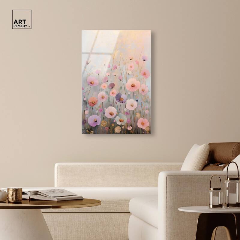 Tiny Blooms II Acrylic by Art Remedy, Ready to Hang