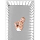 preview thumbnail 4 of 4, Sweet Jojo Designs Grey Fitted Crib Sheet
