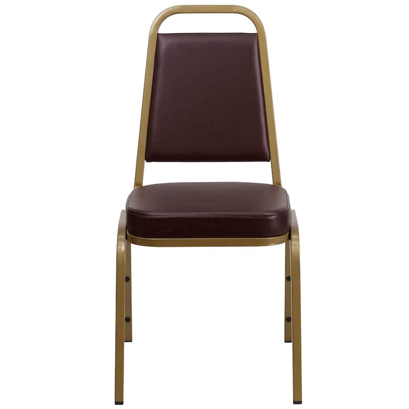 Trapezoidal Back Stacking Banquet Chair with 2.5" Thick Seat - 20.25"D x 17.5"W x 36"H