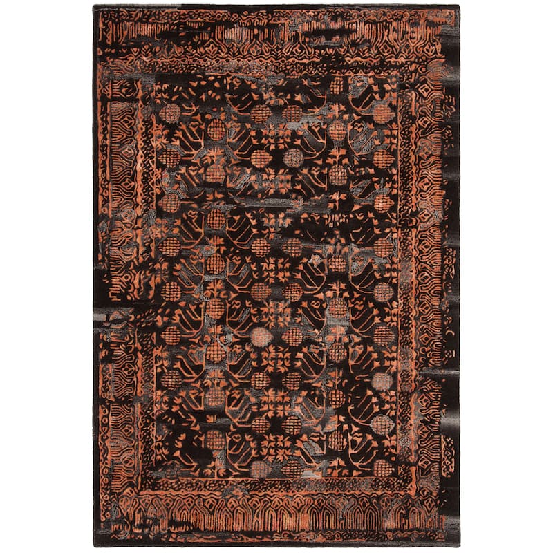SAFAVIEH Handmade Unique Shila Traditional Oriental Wool Rug
