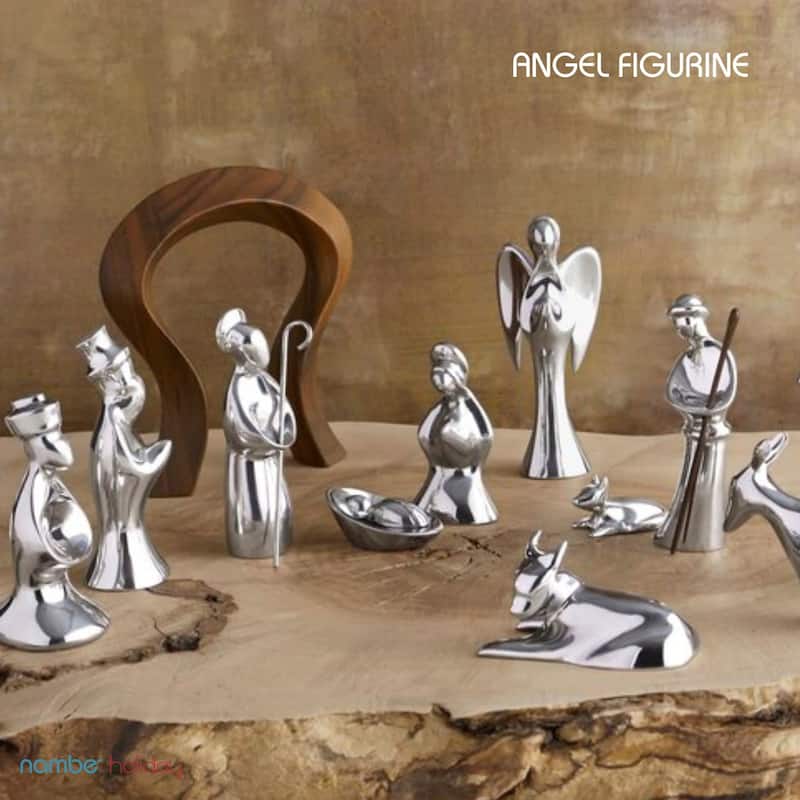 Nambe Angel Figurine - 9" H