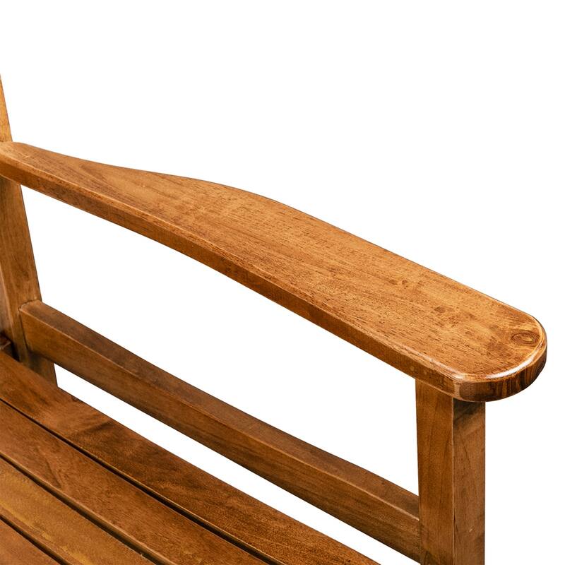 Outdoor Simple Style Wooden Rocking Chair