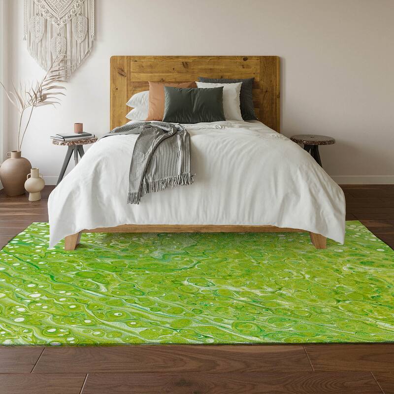 Premium Washable Super Soft Abstract Contemporary Mayfield Rug