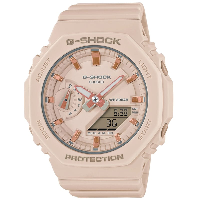 Casio Women's G-Shock GMAS-2100 Series Pink Dial Watch - GMAS2100-4A - 6 (36)