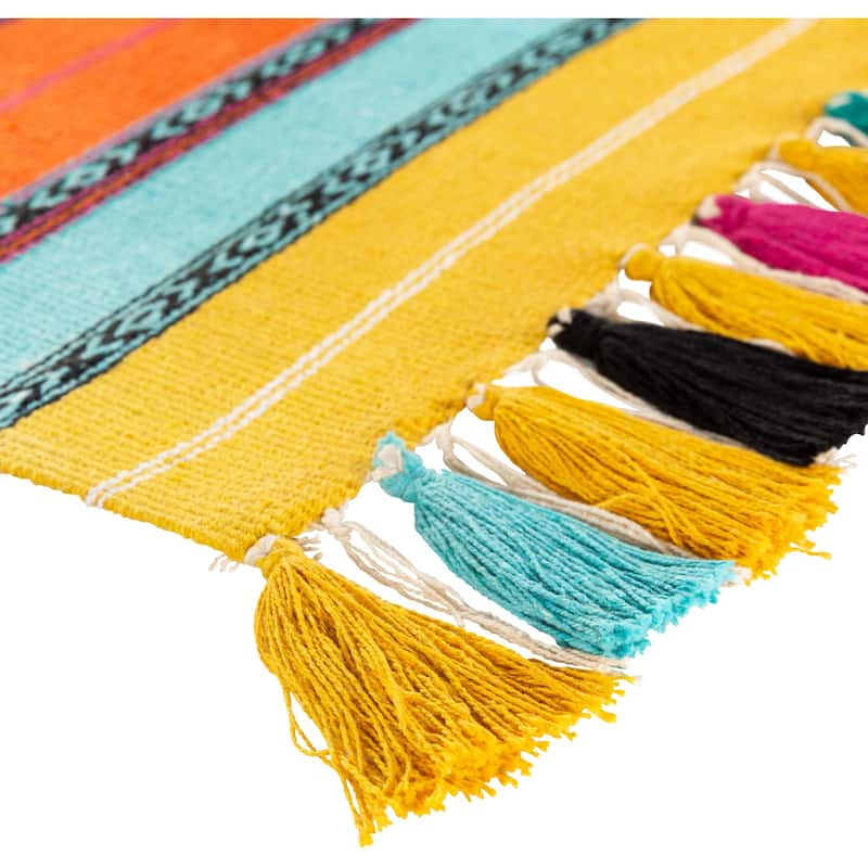 Artistic Weavers Tomi Bright & Bold Striped Wall Hanging - 36"H x 18"W