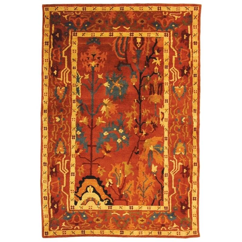 SAFAVIEH Hand-knotted Guillaine Weave Isabel Traditional Oriental Wool Rug