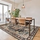 preview thumbnail 8 of 12, Gertmenian Crystal Print Washable Digital Printed Flat Pile Polyester Slip Resistant Area Rug Collection