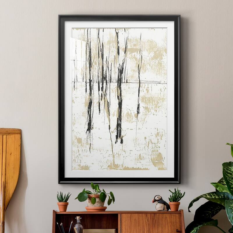 Gilded Forest I Premium Framed Print - Ready to Hang
