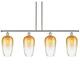 Option Polished Nickel / Amber