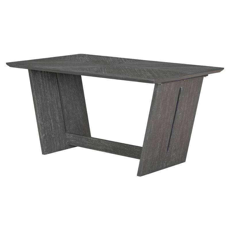 6-Piece Transitional Dining Set with 4 Chairs & Bench