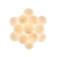 preview thumbnail 9 of 9, Glam 13-Light Opal Glossy Glass Cloud Bubble Cluster Chandelier - Brushed Brass - 19.7in