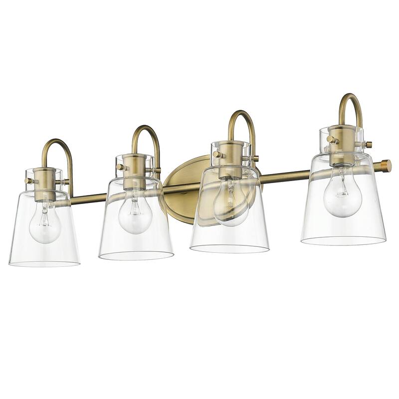 Bristow Bath/ Vanity Fixture w/ Clear Glass
