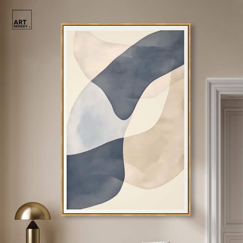 Ovals Canvas by Art Remedy