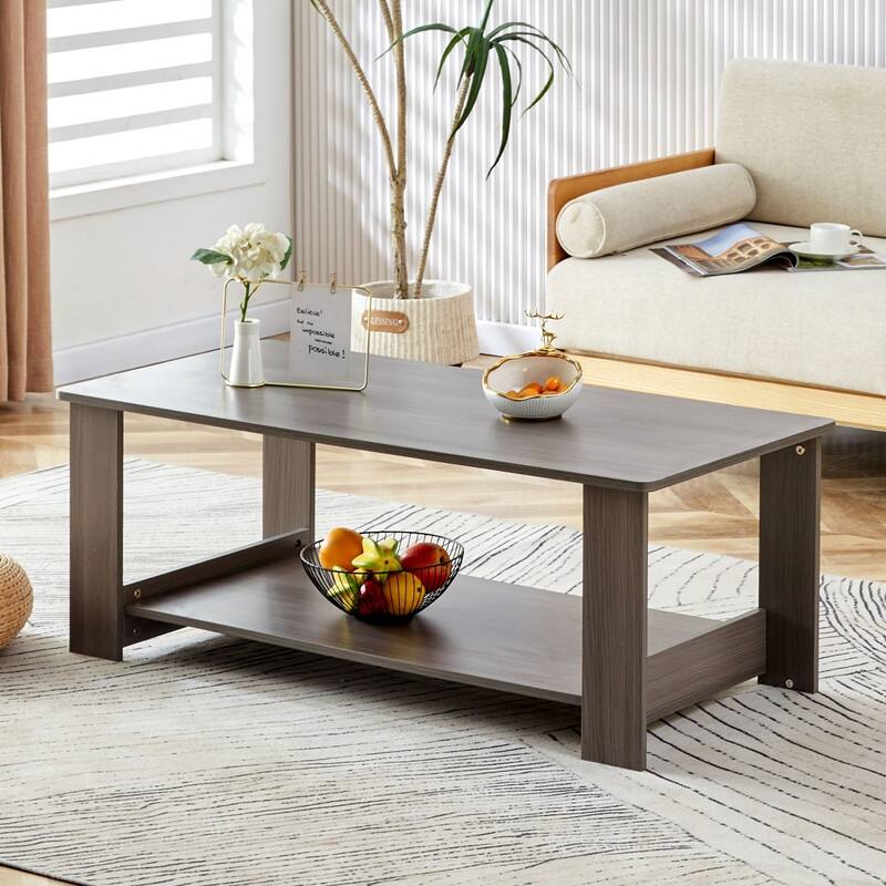 Double Layered Coffee Table Suitable for Living Room