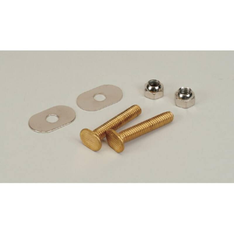 PROFLO 5/16" x 1-3/4" Brass Closet Bolt Pair