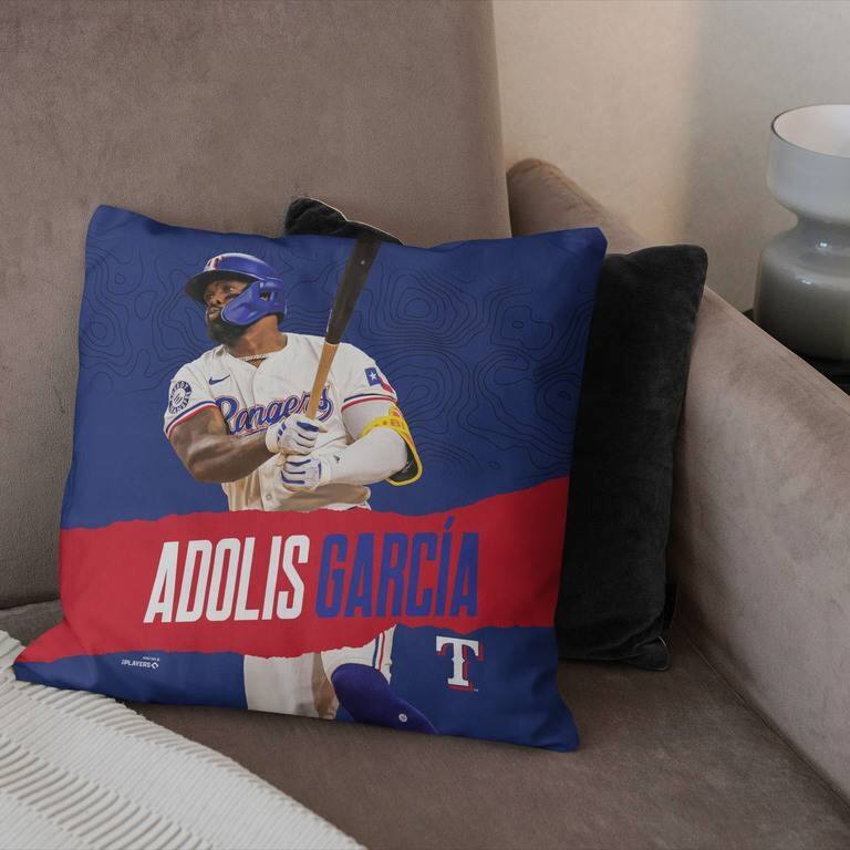 MLB Texas Rangers Player 18 Inch Throw Pillow
