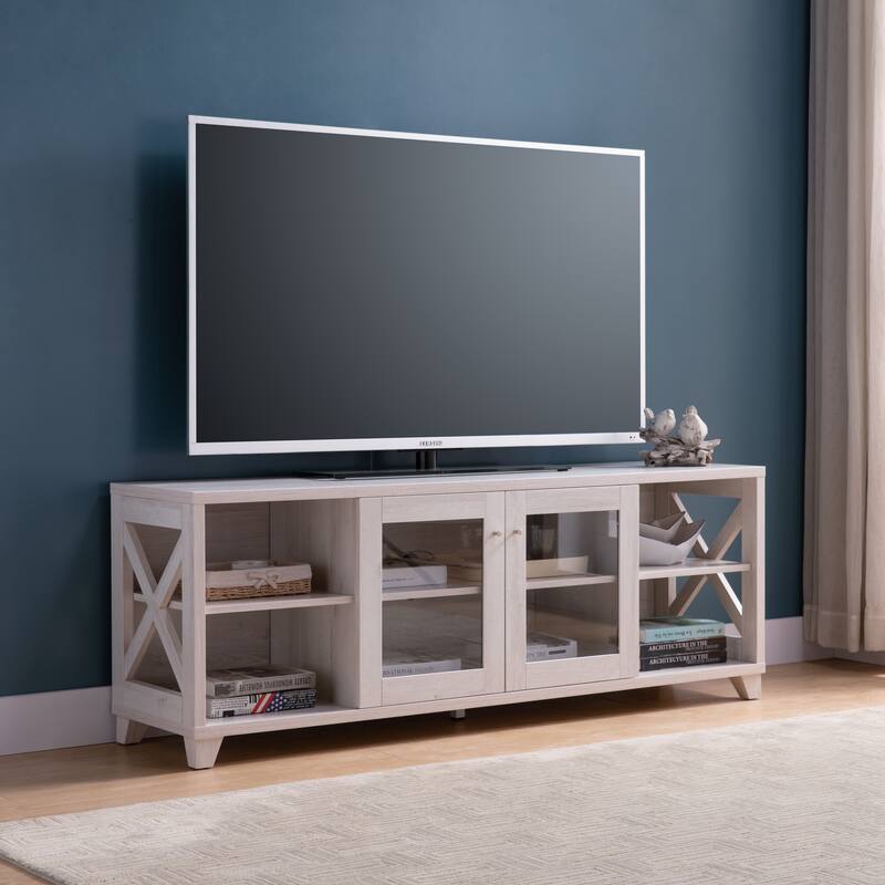 TV Stand Walnut Oak,TV cabinet, high quality and durable, Entertainment Furniture - White Oak