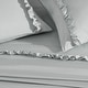 preview thumbnail 3 of 8, Home Essential Luxurious Silky Ruffle Hem Microfiber Bedding Sheet Set
