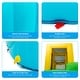 preview thumbnail 22 of 30, Costway Inflatable Water Park Bounce House with Climbing Wall Two