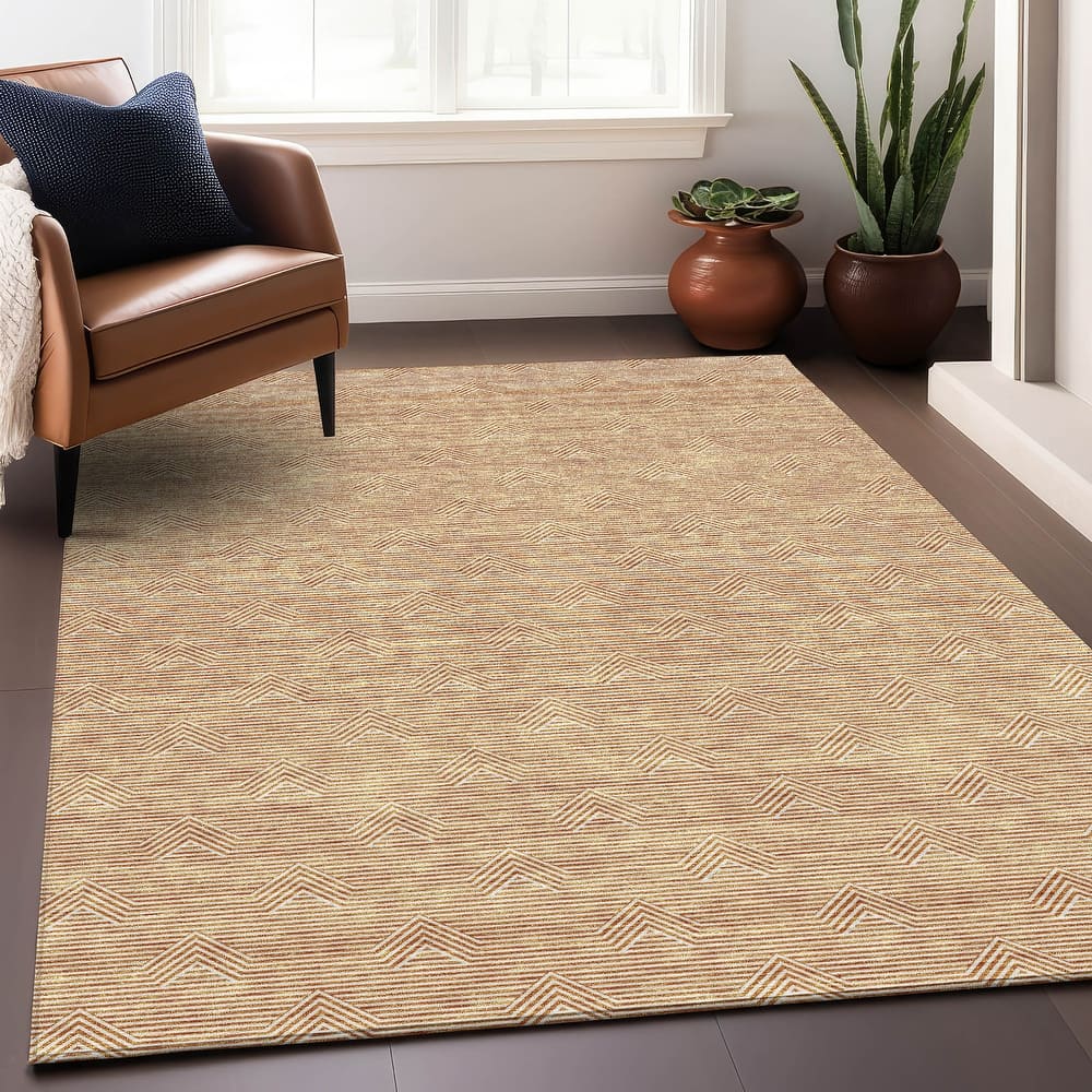 Premium Washable Super Soft Modern Arrow Mayfield Rug