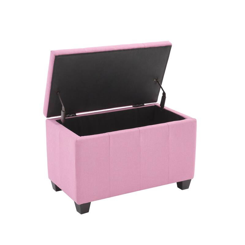 Porthos Home Vivi Fabric Flip Top Storage Bench
