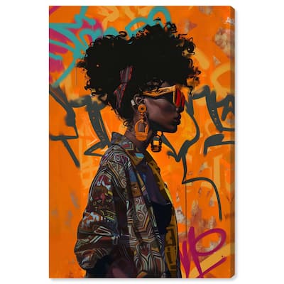 Street Wear Canvas by Art Remedy, Gallery Wrapped