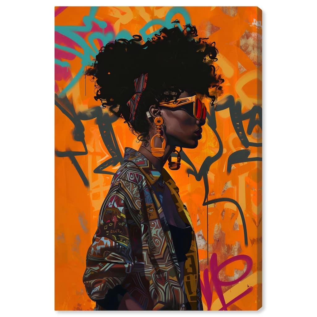 Street Wear Canvas by Art Remedy, Gallery Wrapped
