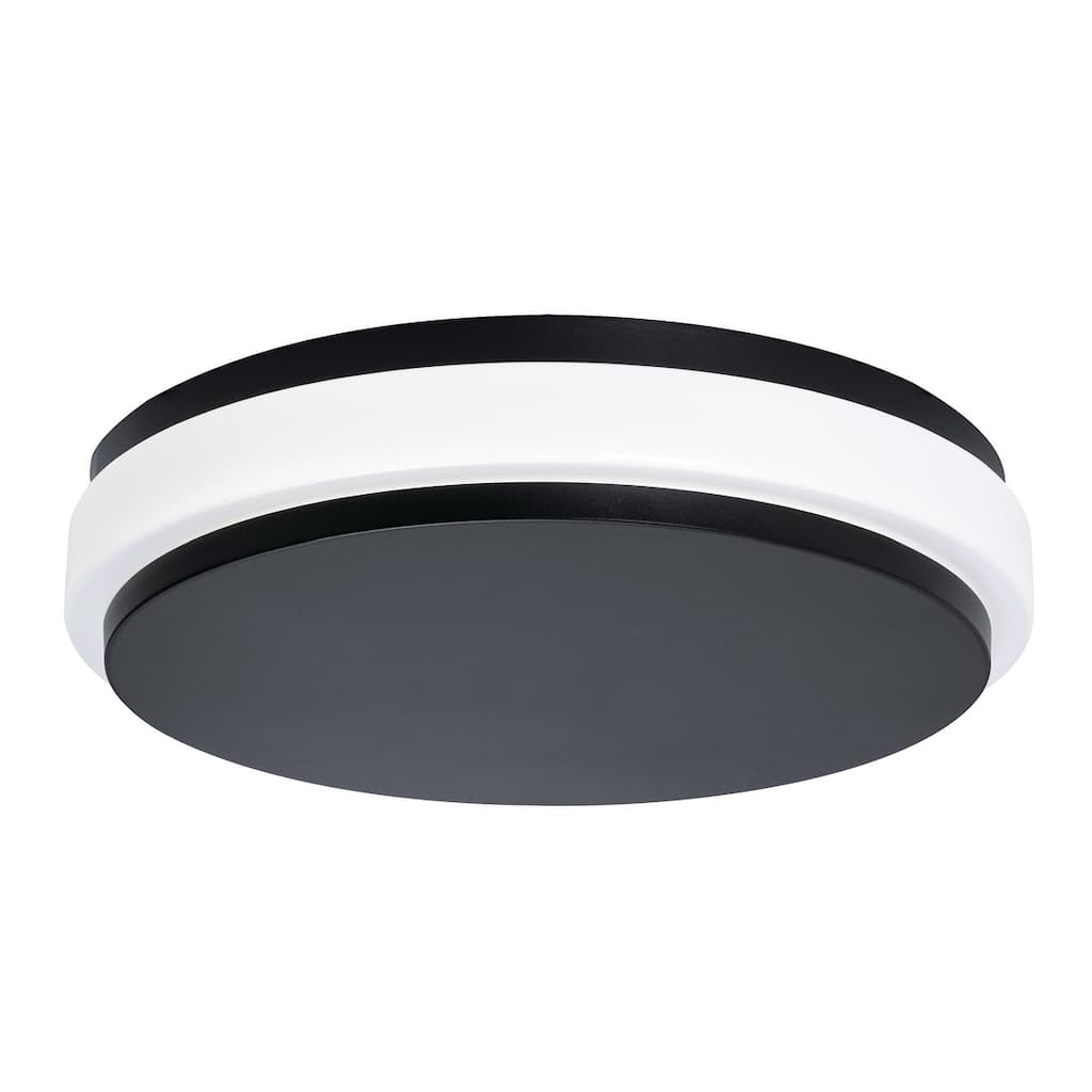 AFX EISF14LAJUD Eris 14" Wide LED Flush Mount Drum Ceiling Fixture