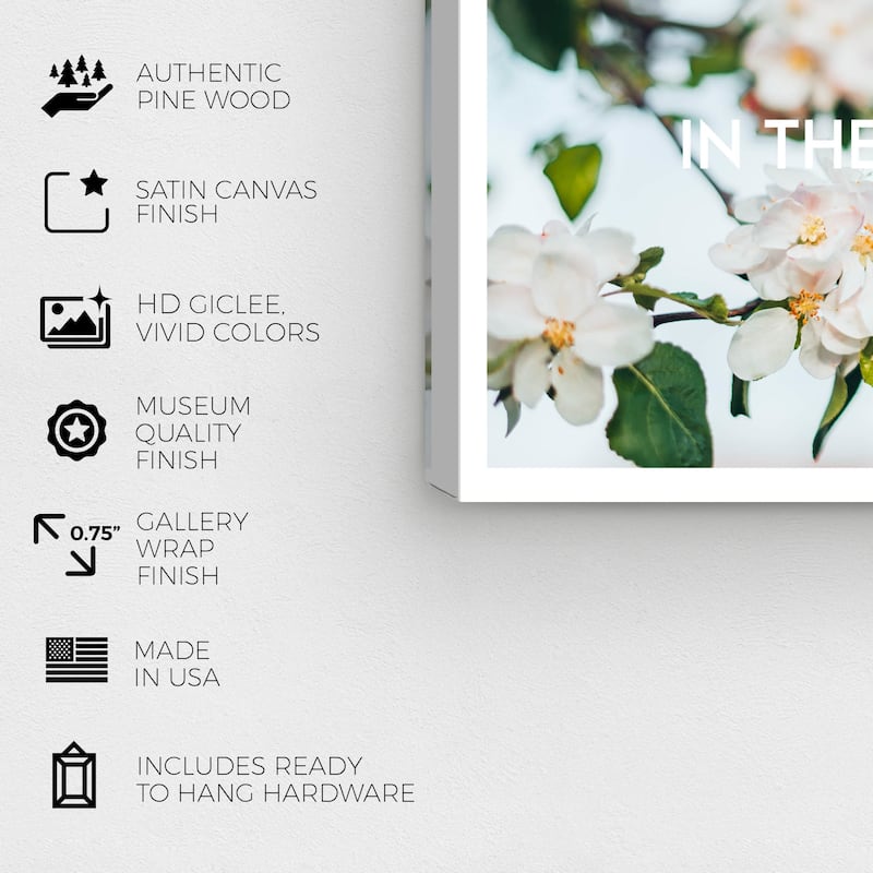 Wynwood Studio Prints Holiday and Seasonal In the Spring Time Green and Wall Art Canvas Print