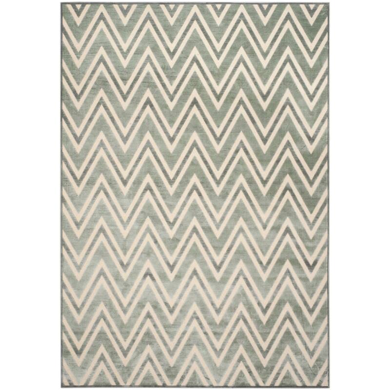 SAFAVIEH Paradise Darinka Modern Viscose Rug - 7'6" x 10'6" - Grey/Sage