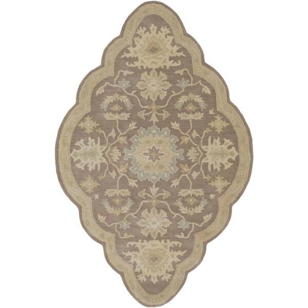 slide 2 of 16, Livabliss Caesar Traditional Paisley Area Rug Taupe - 10' x 14' - Rectangle