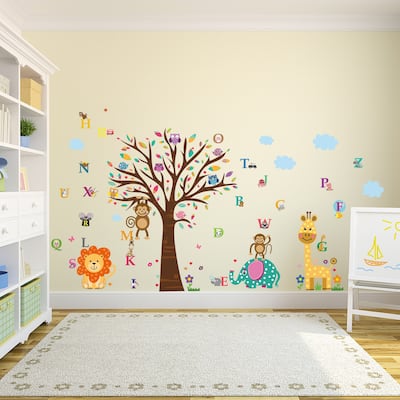 Walplus Learn in London Zoo Children Kids Wall Sticker Nursery Decor