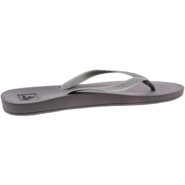 black flip flops with arch support