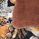 3-Piece Floral Printed Sherpa-Backing Reversible Comforter Set