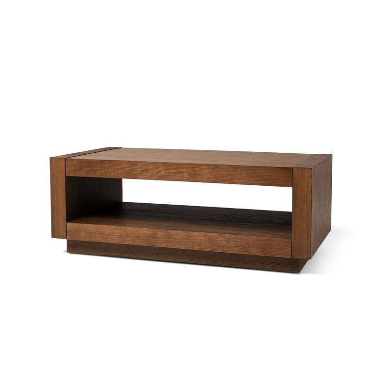 Maven Lane Artemis Contemporary Wooden Coffee Table - Brown