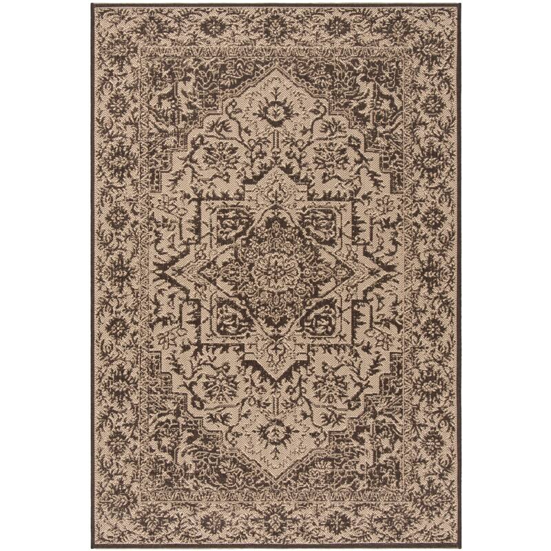 SAFAVIEH Linden Rick Indoor/ Outdoor Patio Backyard Rug