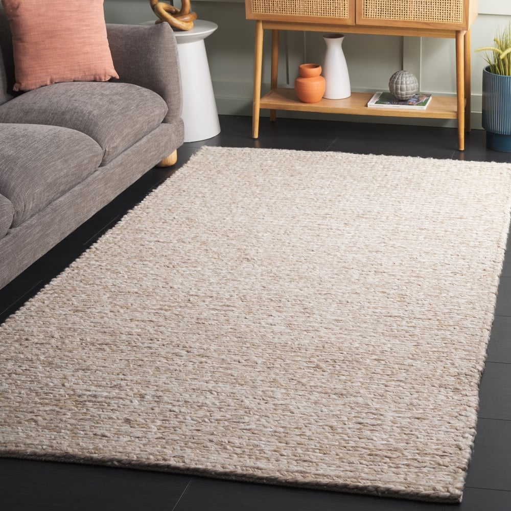 SAFAVIEH Handmade Natura Chisako Transitional Wool Rug