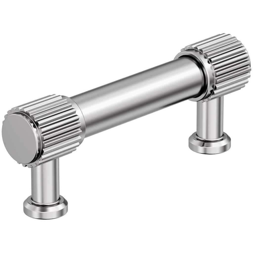 Amerock BP37802 Farewind 3" Center to Center Fluted Bar Cabinet Pull