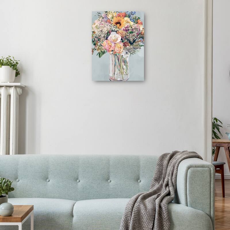 Mazzo di Fiori By Studio Arts Canvas Art Print