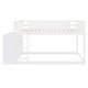 preview thumbnail 3 of 48, Full over Full Bunk Bed with 4 Drawers and 3 Shelves - Stylish and Functional Bedroom Furniture