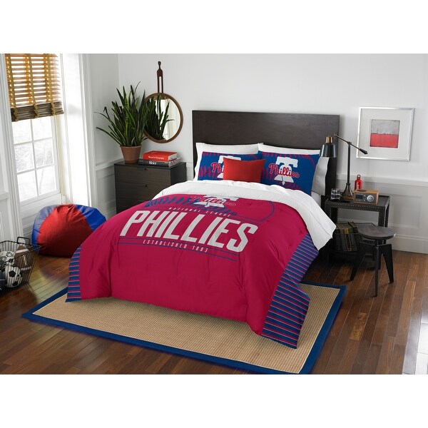MLB 849 Phillies Grandslam F Q Comforter Set