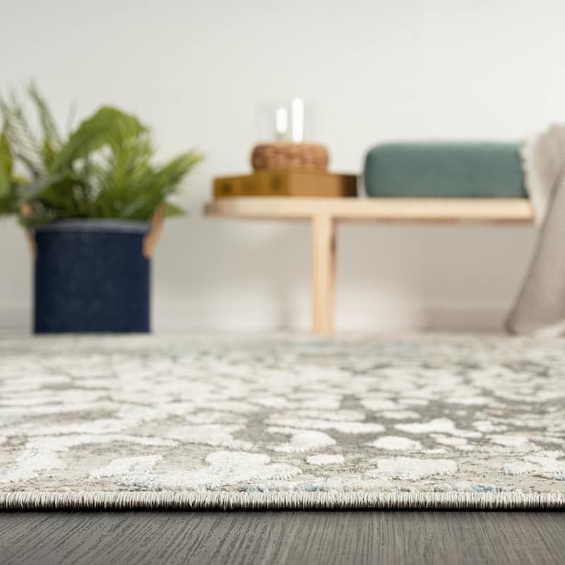 N Natori Serengeti Leopard Area Rug