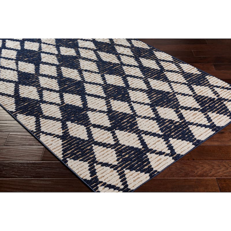 Livabliss Natson Global Diamond Outdoor Area Rug