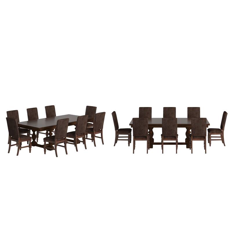 Lubeck 75.5-95.5" Extending Dining Set