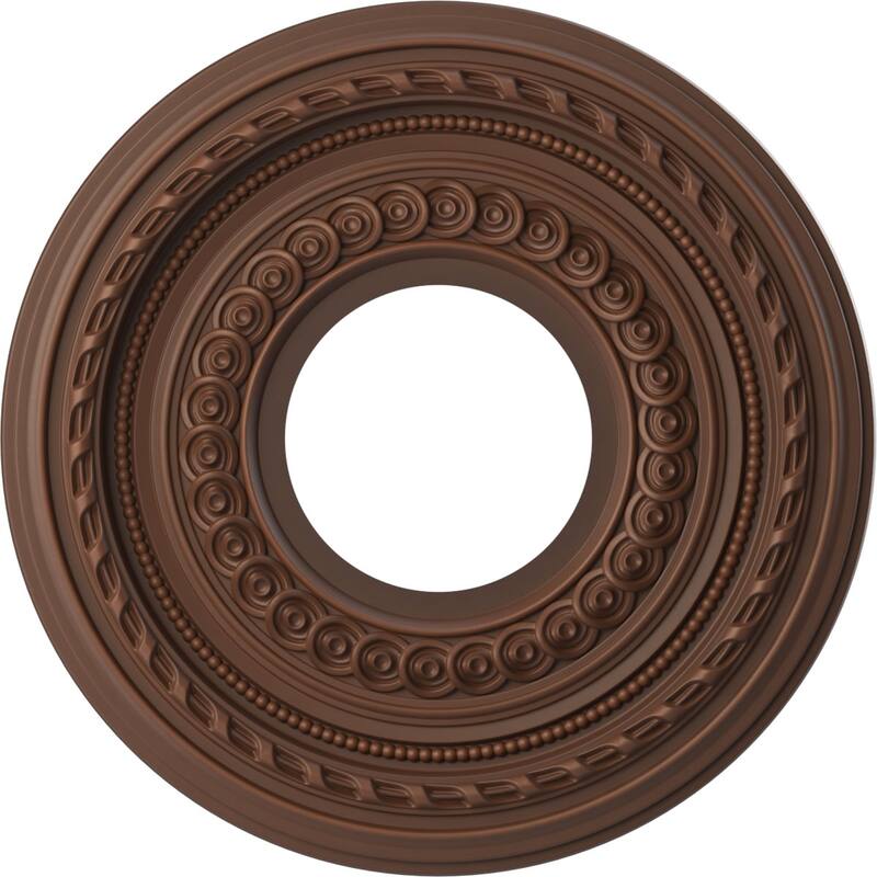 3 1/2" Inside Diameter - Cole Thermoformed PVC Ceiling Medallion