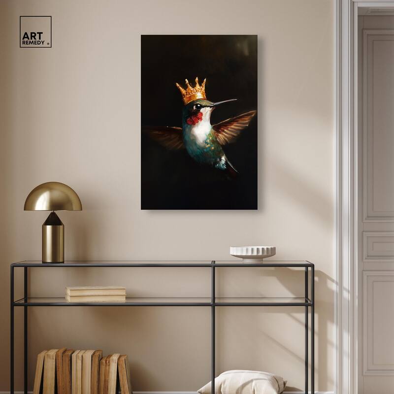 Royal Bird I Canvas by Art Remedy, Gallery Wrapped