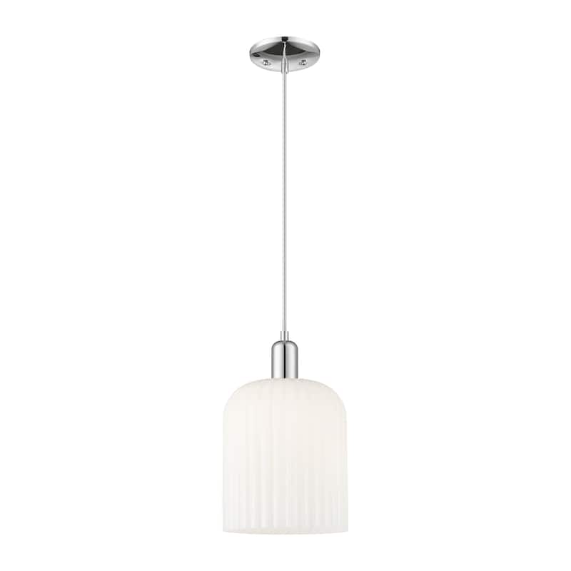Innovations Lighting Endless Possibilities Arcadia - Bridal Veil - 1 Light 8" Cord Hung Mini Pendant