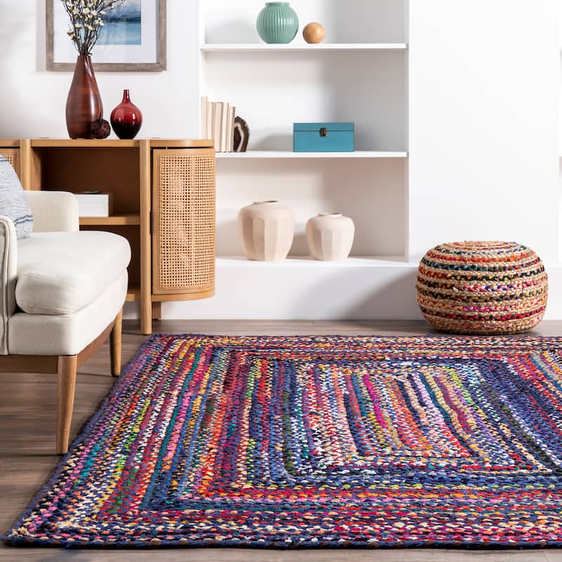 Nuloom Tammara Bohemian Hand Braided Area Rug
